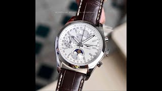 BDT WATCH ĐỒNG HỒ LONGINES CONQUEST CHRONOGRAPH MOONPHASE L27984723 L27984723 [upl. by Hammer]