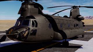 DCS CH47F Early access  Overview textures and flight dynamics [upl. by Dupin]