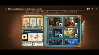 HARRY POTTER HOGWARTS MYSTERY  Hogwarts Diary The Spore Scrolls Completed [upl. by Longfellow]