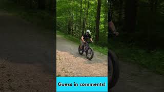 Guess How Fast  Fat Bike Downhill shorts [upl. by Aleinad]