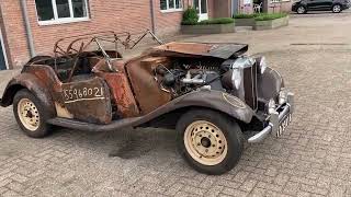 1953 MG TD  inspection pt2 [upl. by Enineg]