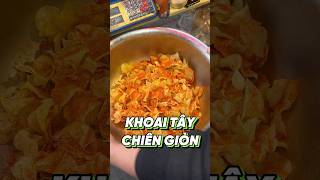 KHOAI TÂY CHIÊN GIÒN THỦ CÔNG food [upl. by Galatia]