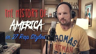 The History of AmericaTold in 27 Rap Styles [upl. by Atirehgram]