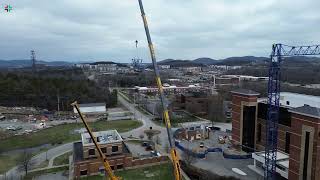 Crane Deconstruction at Williamson Medical Center [upl. by Verney]