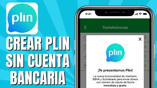 Cómo CREAR PLIN Sin Cuenta Bancaria  Usar PLIN Sin Cuenta Bancaria [upl. by Shepp]