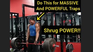 ABSURD UNCONVENTIONAL Exercises For MASSIVE Traps And POWERFUL Upper Back STRENGTH [upl. by Gnirps]