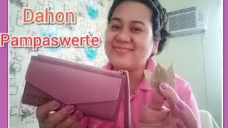 Pampaswerte sa wallet dahon ng Laurel [upl. by Yenor]