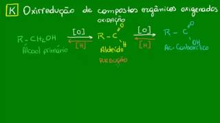 Oxirredução de compostos orgânicos oxigenados  Resumo  Química Orgânica  Química [upl. by Uzzial144]