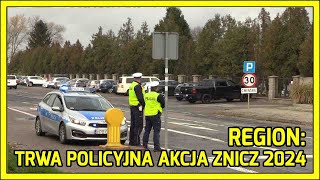 Region Trwa policyjna Akcja ZNICZ 2024 [upl. by Norda]