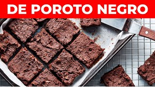 👩‍🍳 Receta Brownie de Poroto Negro Rapido y Facil  Como Hacer un Brownie de Poroto Negro [upl. by Datnow]