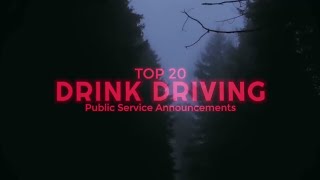 Top 20 Drink Driving PSAs [upl. by Nhtanhoj]