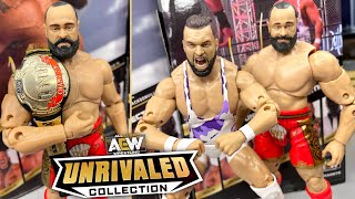 AEW UNRIVALED 10 WARDLOW amp MIRO FIGURE REVIEW [upl. by Emaj757]