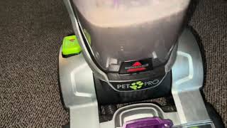 Review of BISSELL ProHeat 2X Revolution Pet Pro Plus 3588F Upright Deep Cleaner [upl. by Sevik]