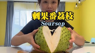 马来西亚不容错过的水果红毛榴莲soursopsoursopred hair durian Tropical fruitMagic fruit马来西亚刺果番荔枝 [upl. by Ovida]