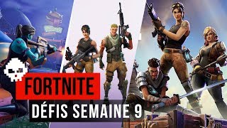 Fortnite  Défis semaine 9 Suivre la carte au trésor de Shifty Shafts [upl. by Breena]