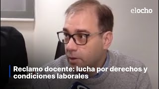 RECLAMO DOCENTE PROVINCIA Y NACIÓN [upl. by Asiaj444]