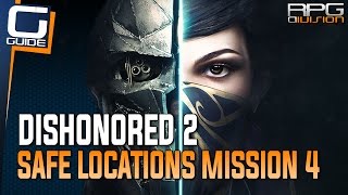 Dishonored 2 Guide  All Safe Locations amp Combinations in Mission 4 Clockwork Mansion [upl. by Nnyroc]