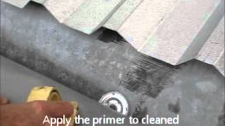 Gutter Liner fixing methods [upl. by Learrsi]