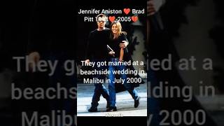 Jennifer Aniston and Brad Pitt love jennifer bradpitt [upl. by Eardna]