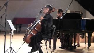 Sergei Rachmaninoff Sonata in G minor for Cello and Piano 1st movement [upl. by Collins]