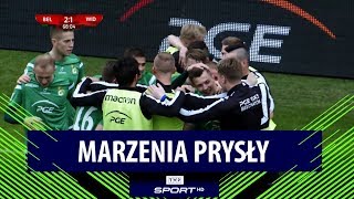 GKS Bełchatów  Widzew Łódź 31 skrót Marzenia prysły [upl. by Retrak]