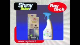 Lavaggio e manutenzione  Liquido per la pulizia dei pannelli solari  Shiny Solar  Raytech [upl. by Nasaj]