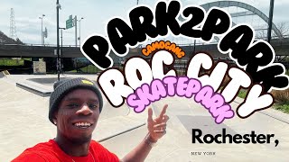 PARK2PARK  ROC CITY SKATEPARK ROCHESTER NY [upl. by Deevan]