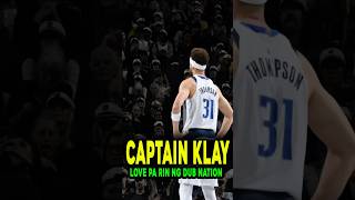 DUB NATION love pa rin si Klay Thompson Tribute sa pagbabalik bay area ni klay nba nbaplayer [upl. by Petr]