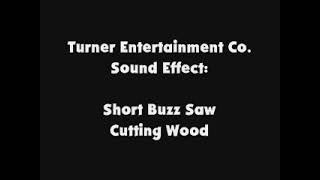 Turner SFX Short Buzz Saw Cutting Wood [upl. by Combs]