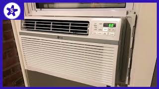 LG LW1016ER 10000 BTU 115V WindowMounted AIR Conditioner Review [upl. by Anifur]