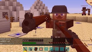 Minecraft  Flans Mod TDM Server Restored [upl. by Rosenstein]