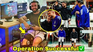 Operations Done✅Dani Carvajal Undergone Successful Surgery  Carvajal visited Spain National Team [upl. by Ahsirek648]