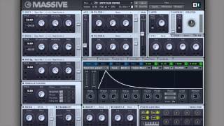 Trap Bleep Synth Massive Tutorial [upl. by Feirahs]