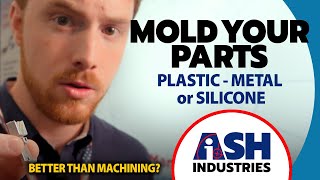 Why CNC Try molding parts  metal or plastic ASH Industries Lafayette LA molding manufacturer [upl. by Isaacs]