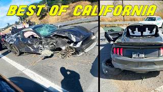 BEST OF CALIFORNIA DRIVERS  20 Minutes of Dashcam Videos  PART 4 [upl. by Aihseket]