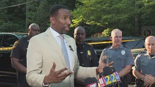 Atlanta mayor law enforcement share details on Gwinnett transit bus chase [upl. by Diena429]