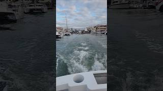 Leaving out from the busy Cabo Marina for Fishing Tour  Cabo San Lucas Review [upl. by Duj]