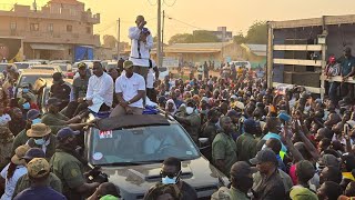 🔴Caravanentionle du Pr Pastef SONKO Medina  Ouakam  Yoff  Dernier Jour Campagne Législatives [upl. by Kally]