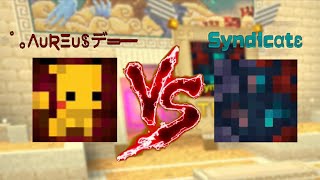 Aureus Vs Syndicate Clan War I Pixel Gun 3D [upl. by Allyson]