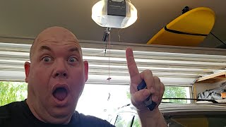 Review for CHAMBERLAIN B2401 Smart Quiet Belt Drive Garage Door Opener [upl. by Ediva]