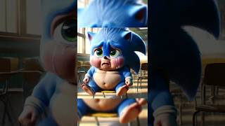 Se Reían de Sonic en LA ESCUELA y les dió UNA LECCIÓN 😂 shorts comedia ia sonic [upl. by Ecydnak]