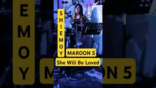 MAROON 5  SHE WILL BE LOVED LIVE Drums solo Shiemoy Moy  Buddys Bar ABH Maroon5 viral ph [upl. by Asseral585]