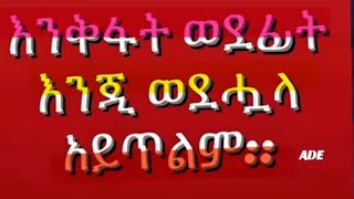 እንቅፈት ወደፊት እንጂ ወደ ሗላ አይጥልም Ethiopie [upl. by Atikihs]