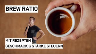 Espresso Brew Ratio Tipps zur Kaffee Zubereitung am Siebträger  Espresso Stärke und Geschmack [upl. by Thatch]