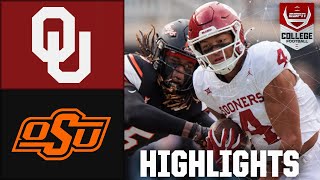 Bedlam 2023 Oklahoma Sooners vs Oklahoma State Cowboys  Full Game Highlights [upl. by Odrahcir861]