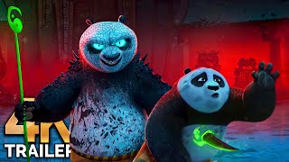 KUNG FU PANDA 4 quotPo Vs Giant Chameleon Poquot Trailer 4K ULTRA HD 2024 [upl. by Eimarej839]