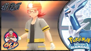 Pokemon Brilliant Diamond Walkthrough Part 5 Gym Battle 1 Roark 2022 ReUpload [upl. by Tegdig]