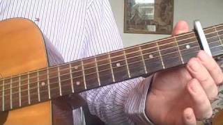 Guitar Lesson in playing in Orkney Open Tuning [upl. by Mcripley]