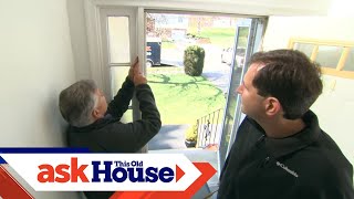 How to Replace Sidelights on a Front Door  Ask This Old House [upl. by Htenywg]