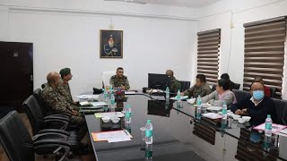 Visit of Maj Gen Sumit Kabthiyal GOC 57 Mtn Div and Chairman LBA SS Imphal [upl. by Van865]